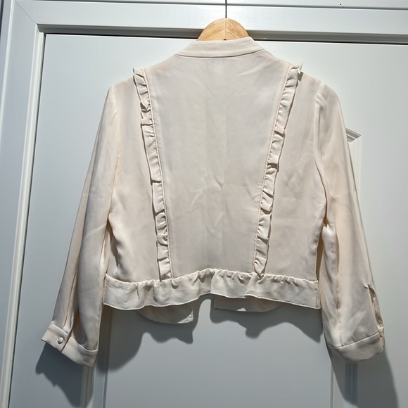 Fleur Du Mal Silk Star button front blouse - Picture 4 of 5